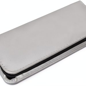 Scissors Case HilBeliFU PU Double Layer Organizer-0