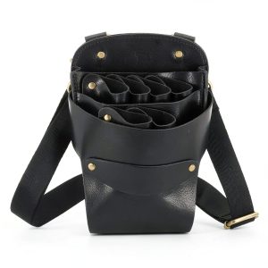 Hairdresser Scissor Pouch Aolaso Leather Belt-0