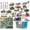 Army Men Playset VBACALA with 7 Vehicles 5 Helicopters and 12 Soldiers-5