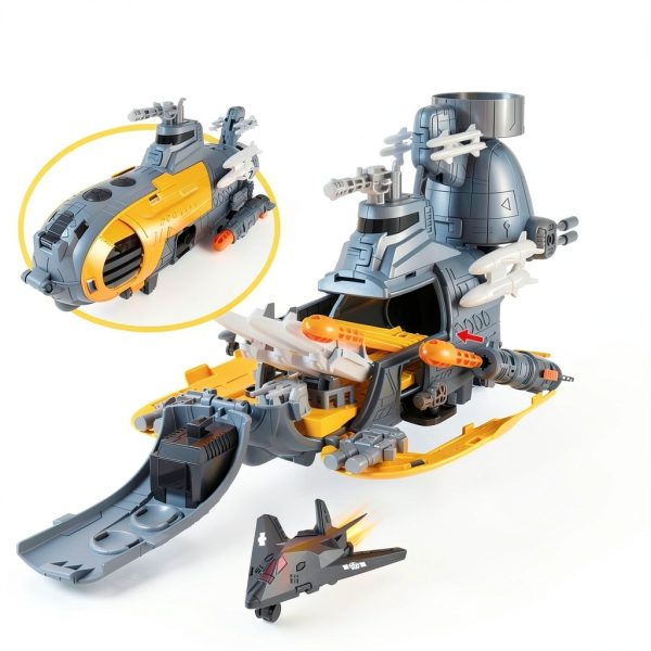 Shantoushi AT-001 Army Battle Set 40 Soldiers 6 Vehicles-2