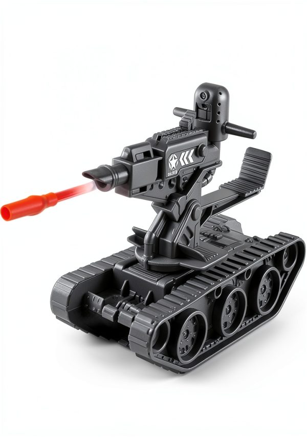 Kaim Military Toy Set KM-81A Helicopter Tank Vehicle 4 Soldiers-4