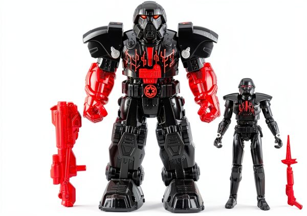 Hasbro Dark Trooper Mech Suit Figure 4‑Inch with Blaster-0
