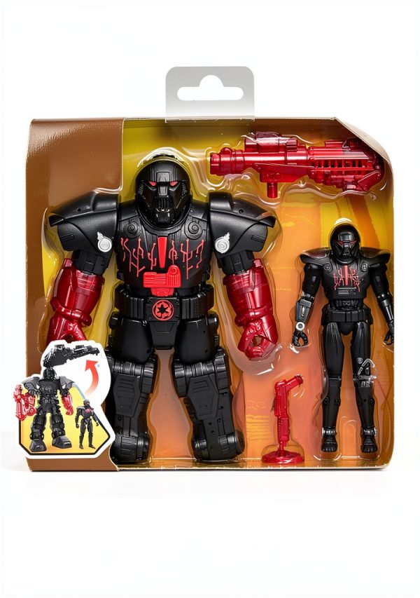 Hasbro Dark Trooper Mech Suit Figure 4‑Inch with Blaster-1