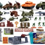 Army Men Playset VBACALA with 7 Vehicles 5 Helicopters and 12 Soldiers-0