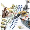 Shantoushi AT-001 Army Battle Set 40 Soldiers 6 Vehicles-4
