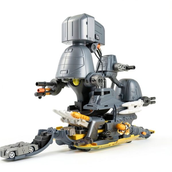 Shantoushi AT-001 Army Battle Set 40 Soldiers 6 Vehicles-3