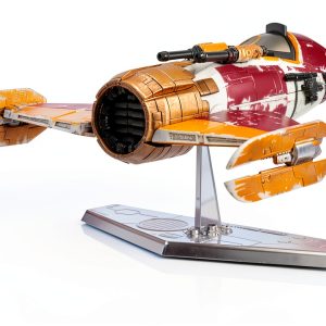 Jazwares 5-inch Fiend Fighter Star Wars Ahsoka Toy Vehicle with Laser-0