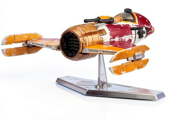 Jazwares 5-inch Fiend Fighter Star Wars Ahsoka Toy Vehicle with Laser-0