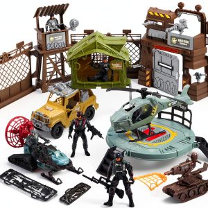 Joyin Military Engineering Toy Set 90036 Playset with Vehicles-0