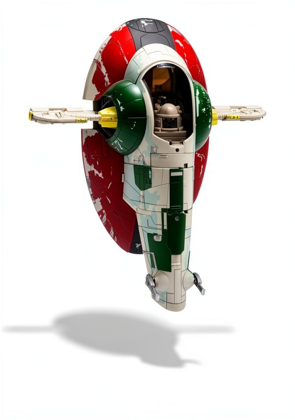 Jazwares Boba Fett Star Wars Micro Galaxy Vehicle 7 Inch Armored-4
