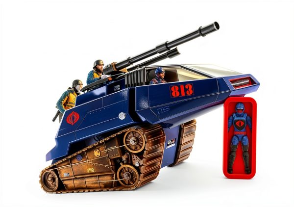 G.I. Joe Hasbro Cobra H.I.S.S. III Retro Armored Vehicle Toy-0