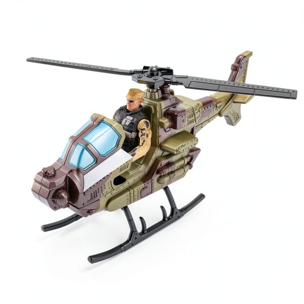 Military Toy Set Fisca 30‑Piece Buildable Army Figures and Vehicles-4