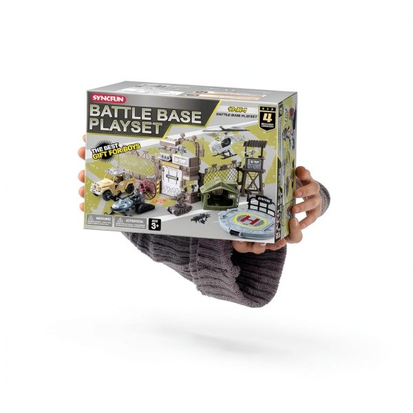 Joyin Military Engineering Toy Set 90036 Playset with Vehicles-5