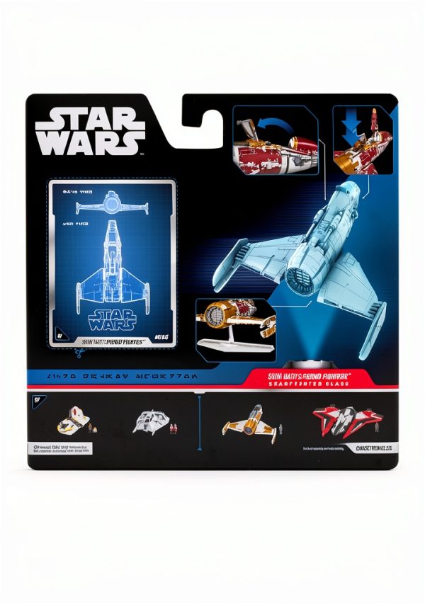 Jazwares 5-inch Fiend Fighter Star Wars Ahsoka Toy Vehicle with Laser-5