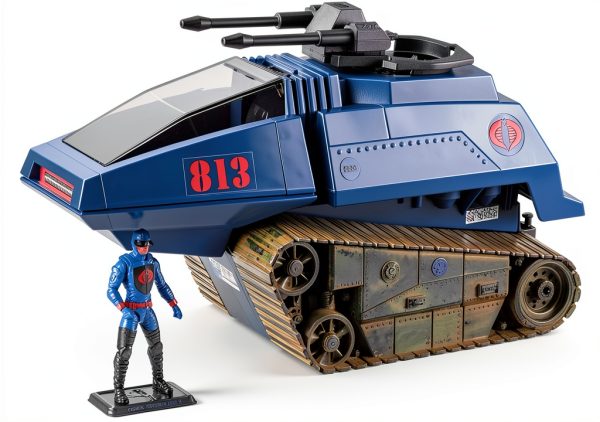G.I. Joe Hasbro Cobra H.I.S.S. III Retro Armored Vehicle Toy-1