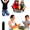 Luckystar Control Army Tank Toy 360° Turret Lights Sounds for Kids-2