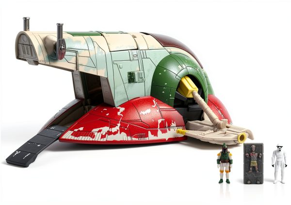 Jazwares Boba Fett Star Wars Micro Galaxy Vehicle 7 Inch Armored-0