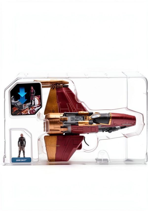 Jazwares 5-inch Fiend Fighter Star Wars Ahsoka Toy Vehicle with Laser-1