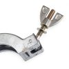 uxcell 2 Pcs Aluminum Vacuum Clamp 68mm X 46mm KF40 Single Pin Clamp Wing Nut W Center Ring for Ferrule TC-1