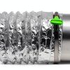 12-Pack 4-Inch Key Hose Clamp - Adjustable Stainless Steel for Dust Collection, Air Hoses, Pipes, Dryer Vents - Worm Gear With Thumb Screw-4