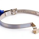 Rockler Keyed Bridge Hose Clamps Pack of 5 4in Stainless Steel-0