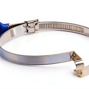 Rockler Keyed Bridge Hose Clamps Pack of 5 4in Stainless Steel-0