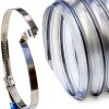 Rockler Keyed Bridge Hose Clamps Pack of 5 4in Stainless Steel-1